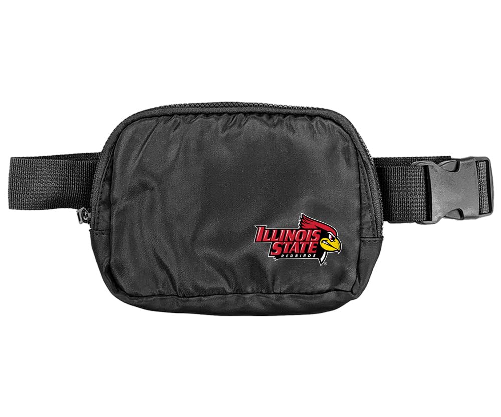 Illinois State University Primary Logo Belt Bag, Crossbody Fanny Pack for Women and Men, Adjustable