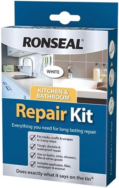 Ronseal KBRK 60g Kitchen and Bathroom Repair Kit
