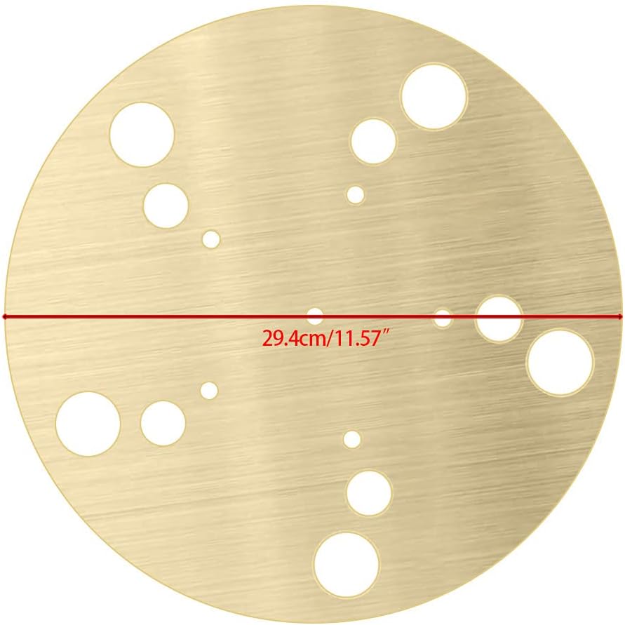 12''Slipmat Vinyls Record Album for LPCopper Turntable Platters Slip Mats Home Accessories