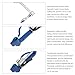 Stainless Steel Strapping Banding Tool, Heavy Duty Self Locking Spin Tight Plier Bander for Industry Package