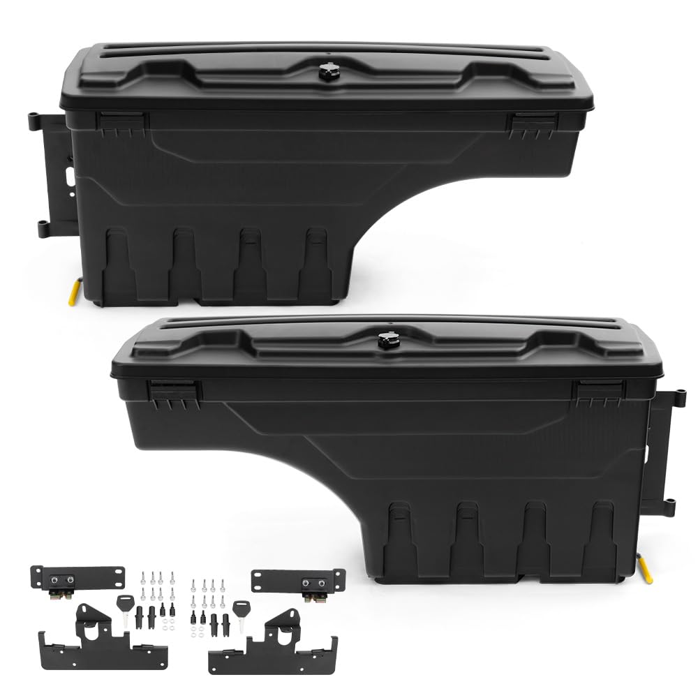 G-PLUS Truck Bed Storage Box Left and Right Pair