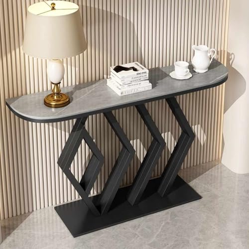 Mesa de sofá estrecha para optimizar el espacio y decorar pasillos modernos 2