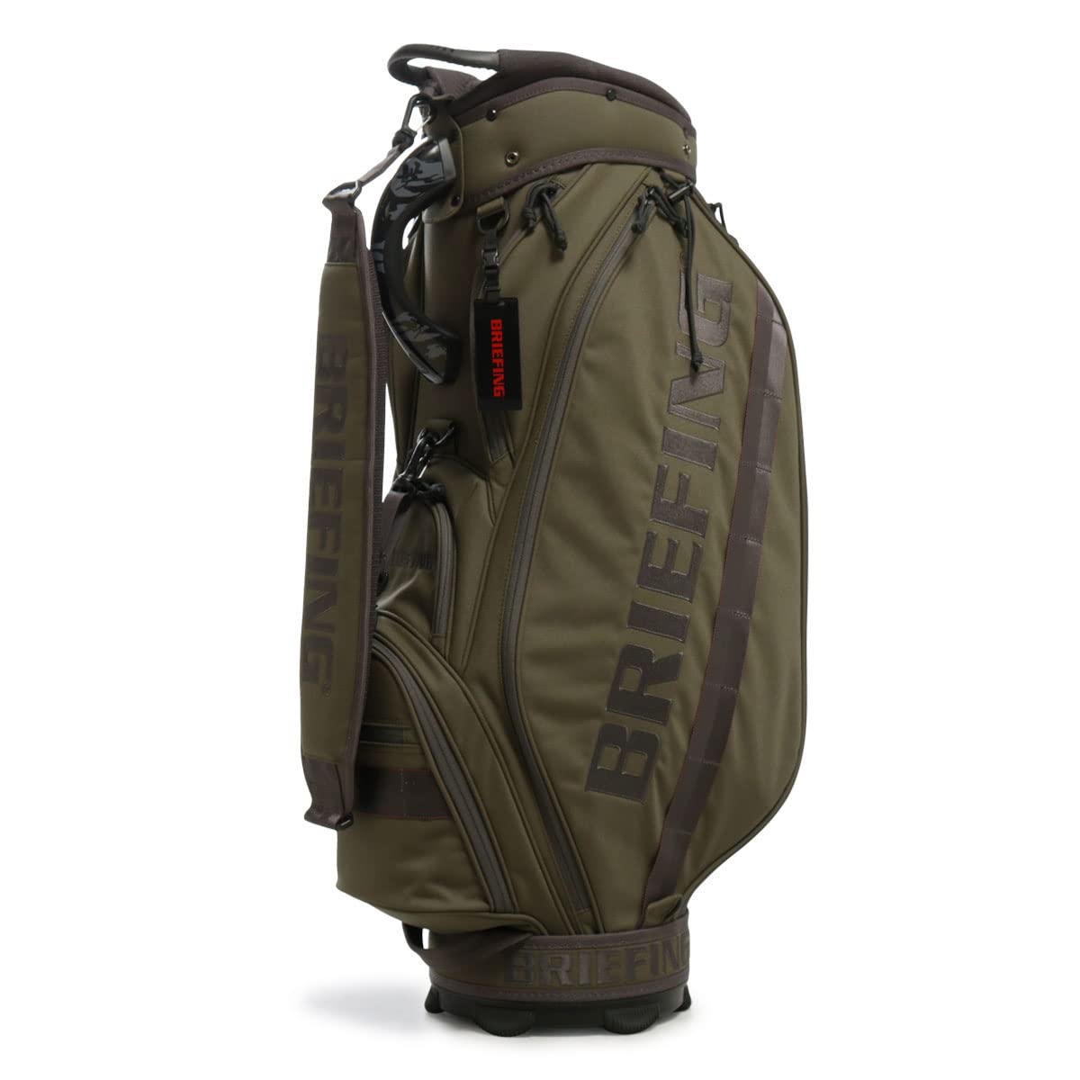 Amazon | [ブリーフィング] ゴルフ キャディバッグ カート型 4分割