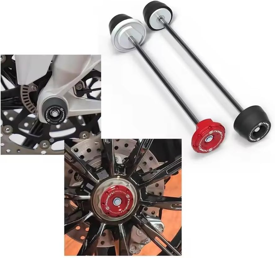 For Triumph Speed Triple 1200RS/RR 2021-2025 Front Rear Axle Fork Crash Slider Motorcycle Wheel Hub Anti-Collision Block (Front)