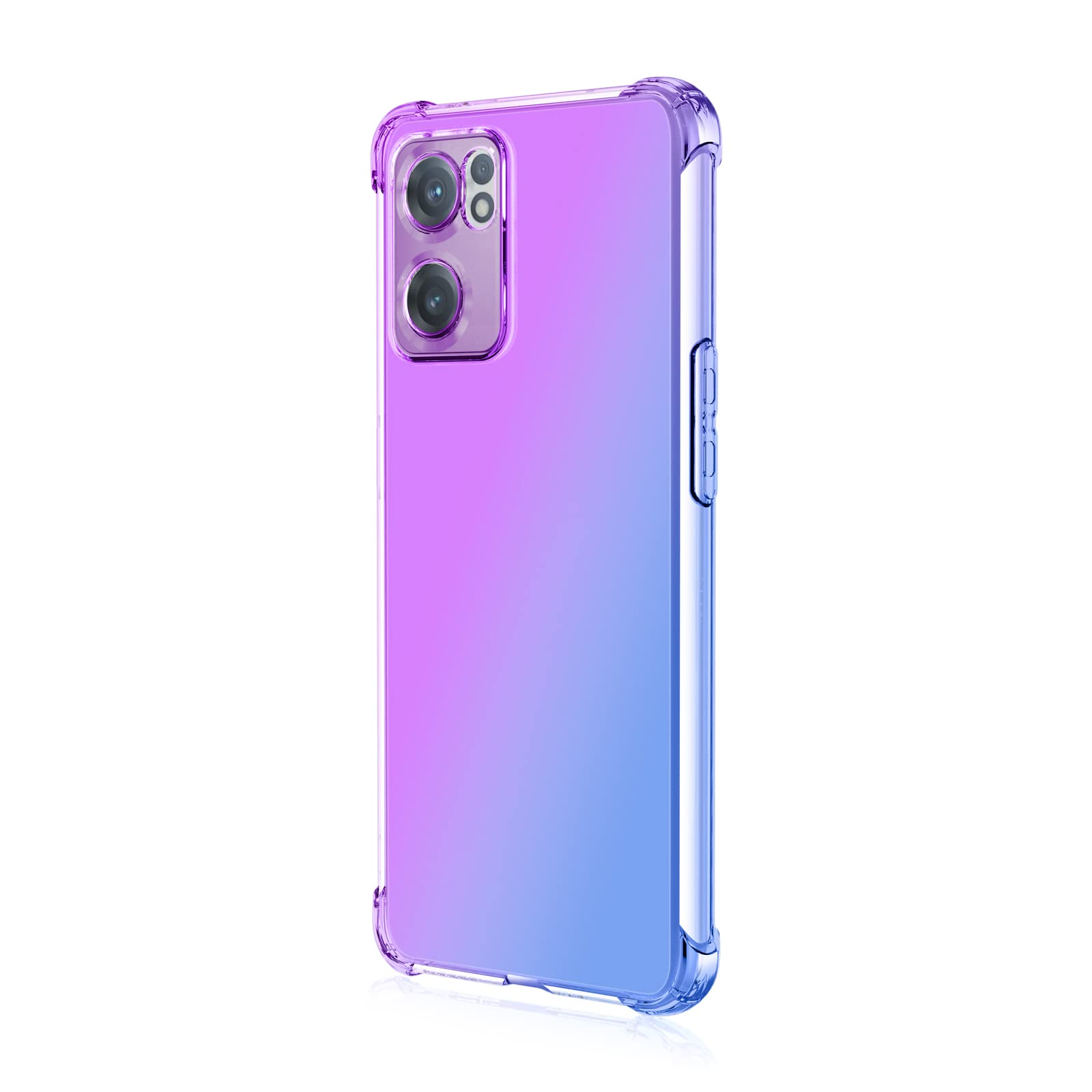 HUANGTAOLI Custodia per OnePlus NORD, Rinforzare la con Angoli Protettiva Silicone Colorato Bumper Cover per OnePlus NORD
