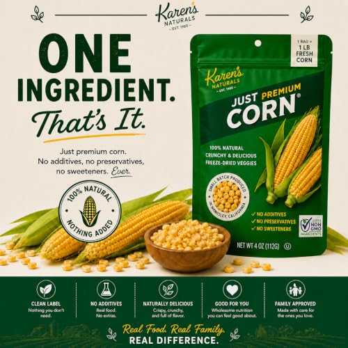 Karen's Naturals Freeze Dried Corn, 4 oz - image 8