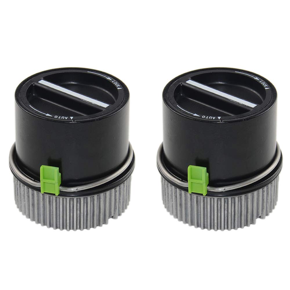 Pair Auto Locking Hubs Replacement for 1999 2000 2001 2002 2003 2004 Ford F250 F350 F450 F550 Super Duty, 00-05 Excursion, 2001 2002 Expedition & Lincoln Navigitor (600-203)