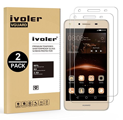ivoler [2 Unidades] Protector de Pantalla para Huawei Y5 II / Y5...