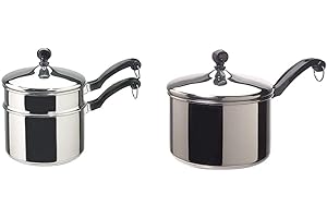 Farberware Double Boiler Set (2 Items): Classic Stainless Steel Construction