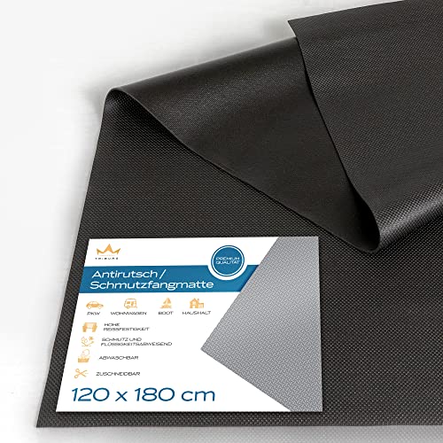 Produktfoto von TRIBURG Universal Antirutsch Schmutzmatte 120x180 cm Wasserdicht und Zuschneidbar - Kofferraummatte | Antirutschmatte&hellip;