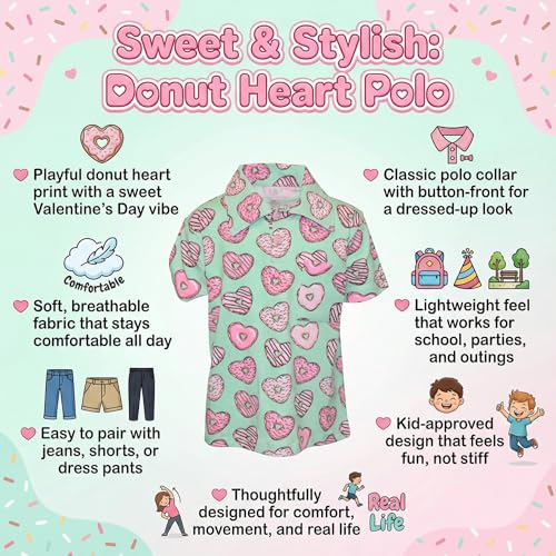 Image of Unique Baby Moisture Wicking Kids Polo Shirts for Toddler Boys Polo Shirt
