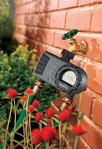 Orbit Digital Hose Sprinkler Irrigation Timer for Vacation Lawn, Plant, and Garden Watering (2 Valve) no test