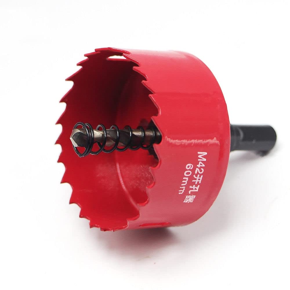 Broca de taladro de madera bimetálica de 16-200 mm para carpintería, broca de bricolaje para madera, 130 mm, 1 pieza