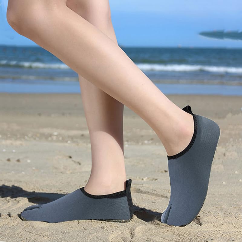 Water Shoes for Women Men Split-Toe Barefoot Quick-Dry Aqua Socks Swim Beach Yoga Exercise Wear