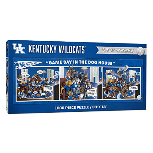 YouTheFan NCAA Kentucky Wildcats Game Day in The Dog House 1000pc Puzzle