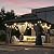 Aoxun 10' X 12' Hardtop Gazebo, Aluminum Outdoor Gazebo with Galvanized Steel Double Roof Canopy, Permanent Metal Gazebo with Curtain and LED Outdoor Waterproof Hanging Lights, Square Foundation