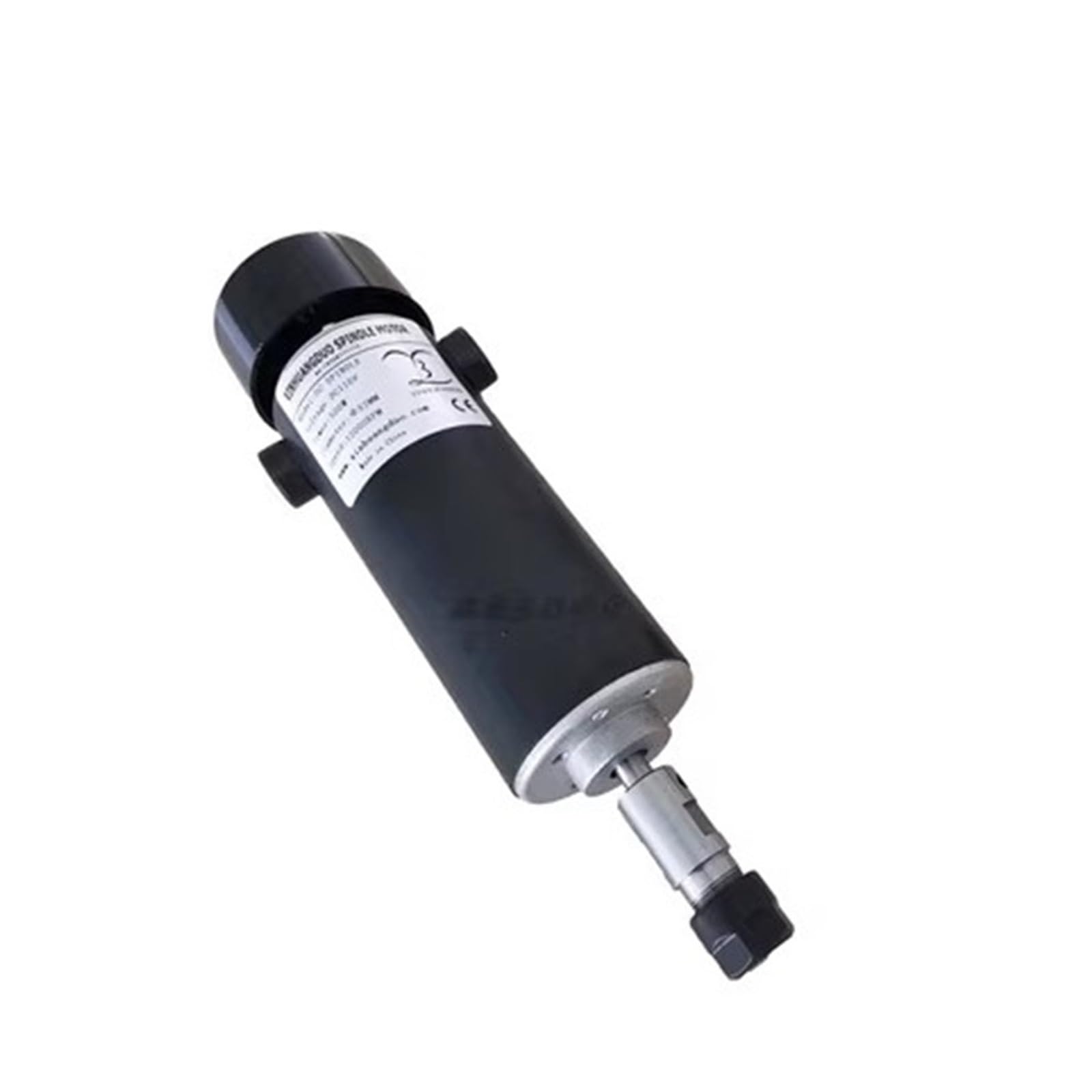 Silnik wrzecionowy chłodzony powietrzem 500 W ER11 / ER16 CNC DC z regulatorem prędkości + tuleje zaciskowe + zacisk + bity,Napęd elektryczny(Set 4 (ER16))