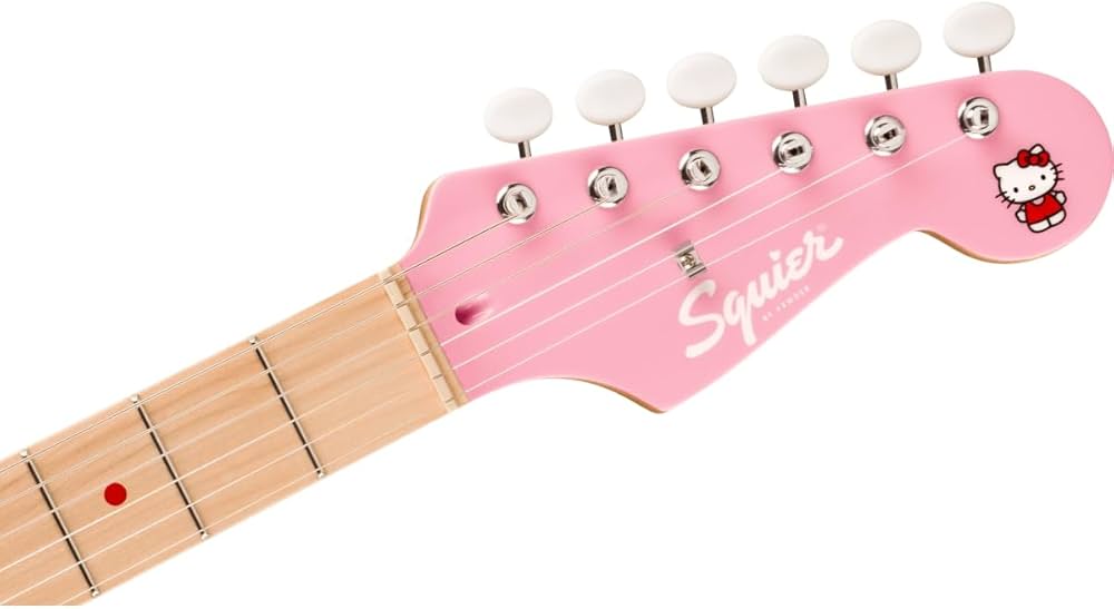 ギター Limited Edition Hello Kitty Stratocaster Introducing the Limited-Edition Hello Kitty® x Fender Stratocaster