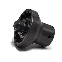 Vista 82 de ABC-67 21Pt Outer Ring 2mm Wheel Locking Nut Key for Porsche VW Toureg Panamera/Cayenne/Macan/Cayman/SUV, Nut Socket Adapter, Anti-Theft Lug Nut