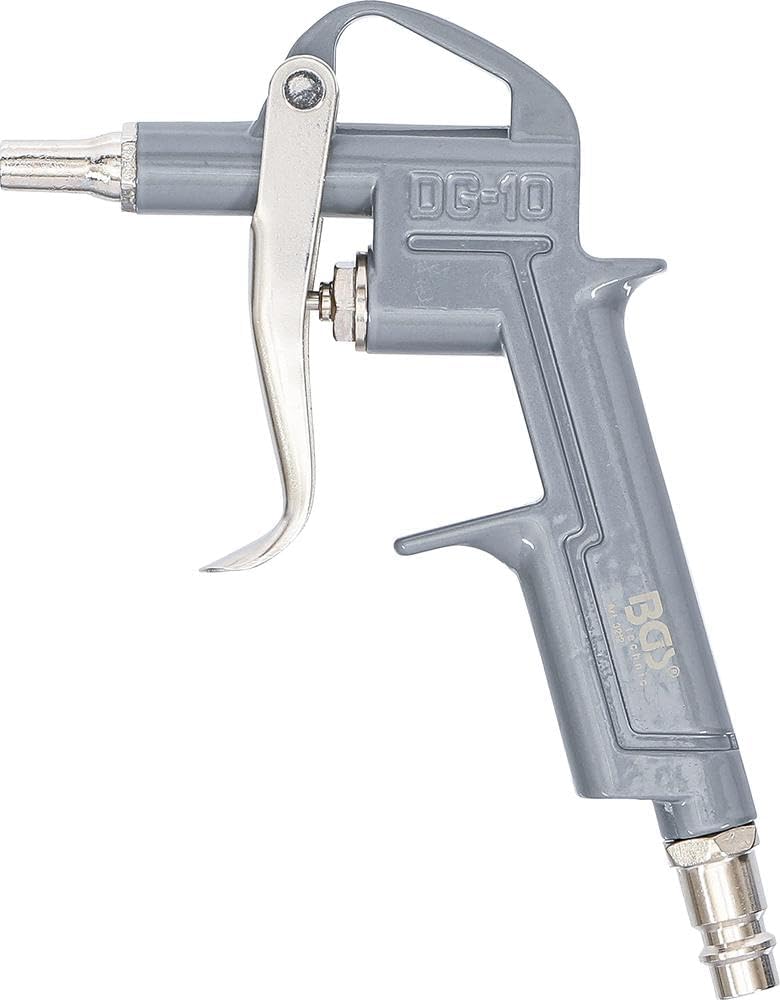 BGS 3212 Air Blow Gun of die-cast Aluminium, Grey