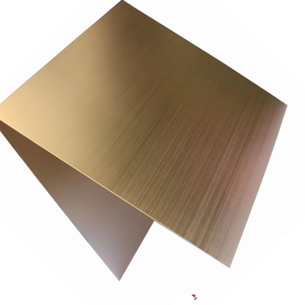 2 Stück 1050 eloxierte Aluminiumbleche 200 x 200 mm(Silver,0.5mm)