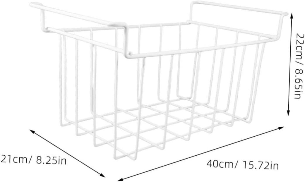 Chest Freezer Storage Basket Multi Purpose Wire Organizer for Efficient Freezer Space Breathable Mesh Design
