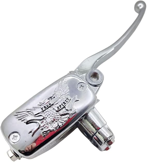 Chrome Alloy Eagle Pattern Universal Motorcycle Hydraulic Brake Pump Master Cylinder Clutch Lever 22MM Motorbike Disc Brake Part