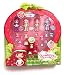 The Bridge Direct, Strawberry Shortcake, Berry Bitty Friends, Exclusive Set [Strawberry Shortcake, Plum Pudding, Lemon Meringue, and Blueberry Muffin], 3 Inches, 4-Pack