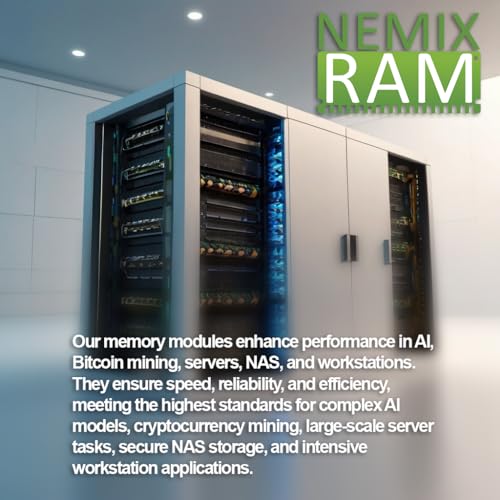 NEMIX RAM 256GB (4X64GB) DDR5 5600MHZ PC5-44800 CL46 2Rx4 1.1V 288-PIN ECC RDIMM Registered Server Memory KIT Compatible with ASRock W790 WS R2.0 Motherboard - Image 4