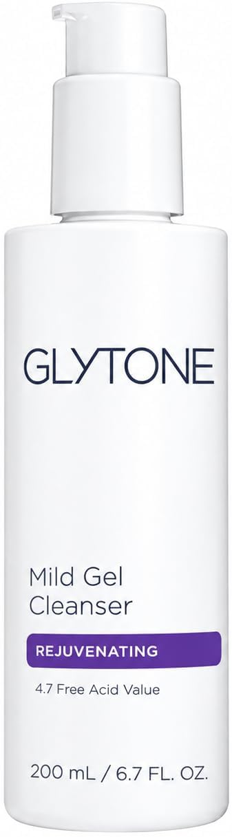 Mild Gel Cleanser - Exfoliating Face Wash for Normal to Combination Skin - With 4.7% Pure Glycolic Acid - Vegan & Fragrance-Free - 6.7 fl. oz.