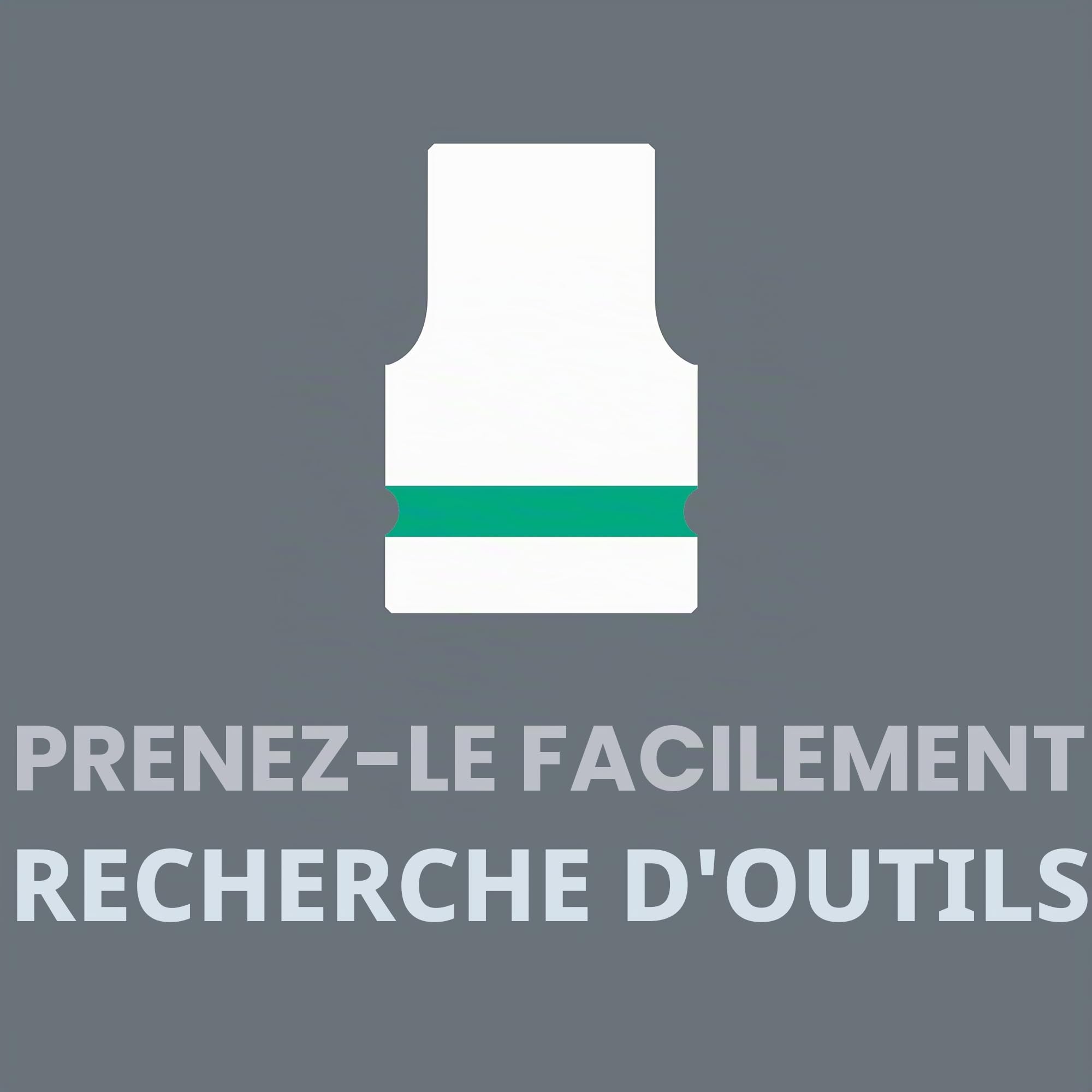 Wera 05004281001 8009 Zyklop Pocket Set 2, Jeu de cliquets, 18 pièces Noir/Vert