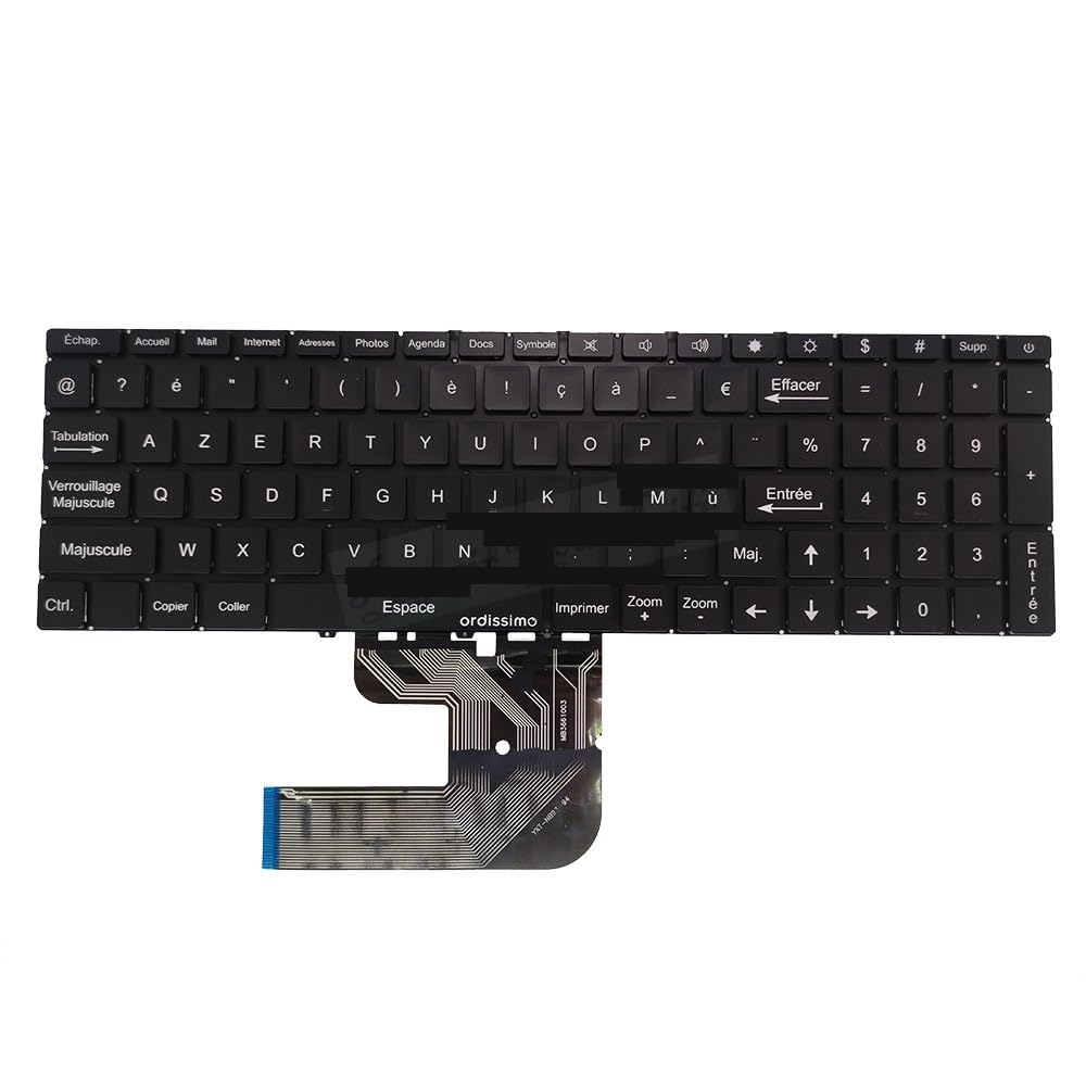 Clavier de remplacement AZERTY compatible ordinateurs Teclast et BMAX - 3