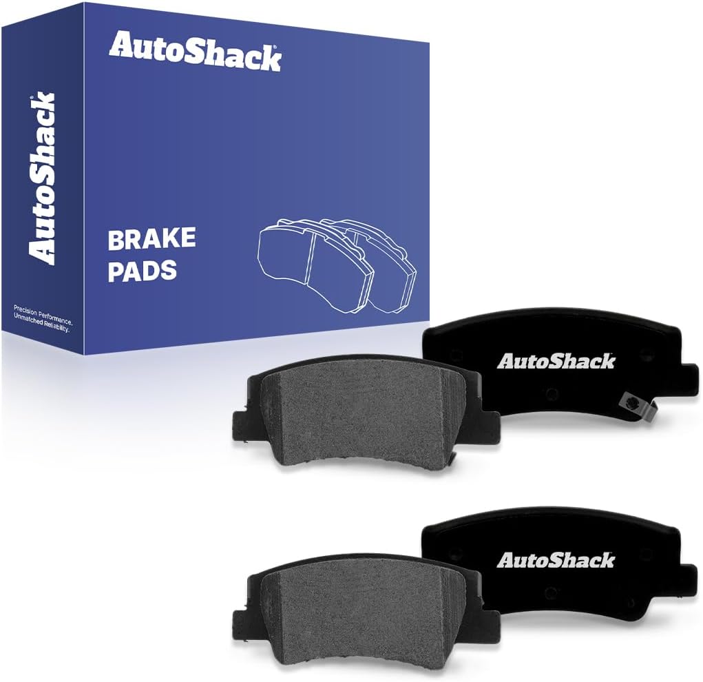AutoShack Rear Premium Ceramic Brake Pad Set for Hyundai & Kia, Tucson 2022-2025 Sportage 2023-2025 Sonata 2020-2025 K5 2021-2024 Niro EV 2023-2025, AWD FWD L4 1.6L 2.0L 2.5L