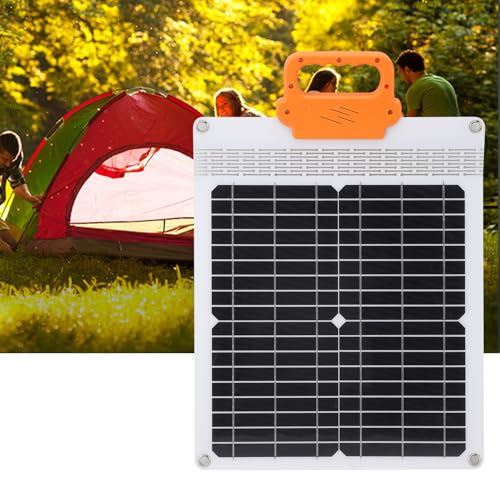 Panel solar monocristalino de 20W de alta eficiencia con diseño portátil ligero 6