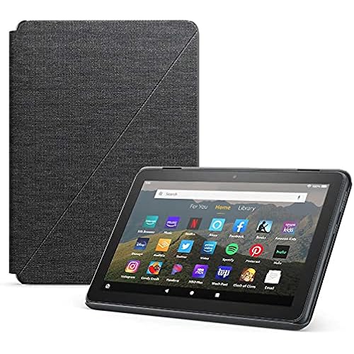 Amazon Fire HD 8 Cover, compatible with 10th generation tablet, 2020 release, Charcoal Black
