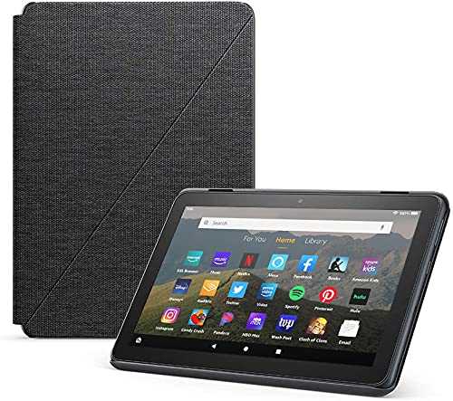 Amazon Fire HD 8 Cover, compatible with 10th generation tablet, 2020 release, Charcoal Black #1