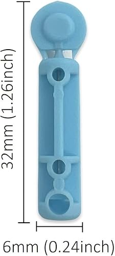 Miniatura 6 de One Step Dispositivo de punción y lancetas de calibre 100 x 23, bolígrafo de muestreo de sangre, 5 ajustes de profundidad, prueba de nivel de azúcar