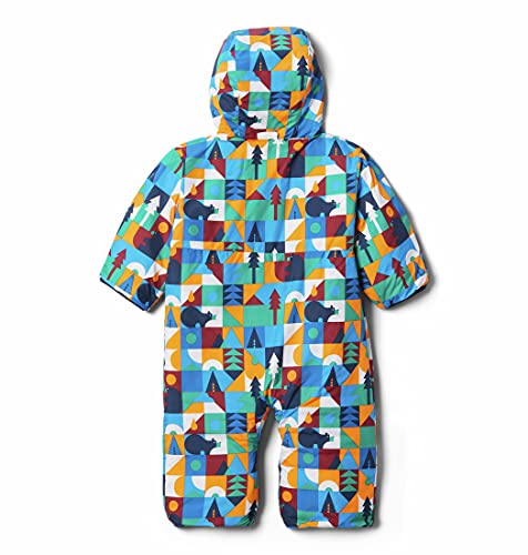 Image of Columbia Infant Powder Lite Reversible Bunting, Water repellent Sleeper