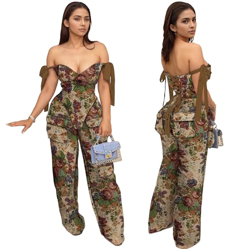 Image of Jigfar Women Sexy Elegant Bodycon Jumpsuit Going Out Romper Birthday Party Club Night Outfits