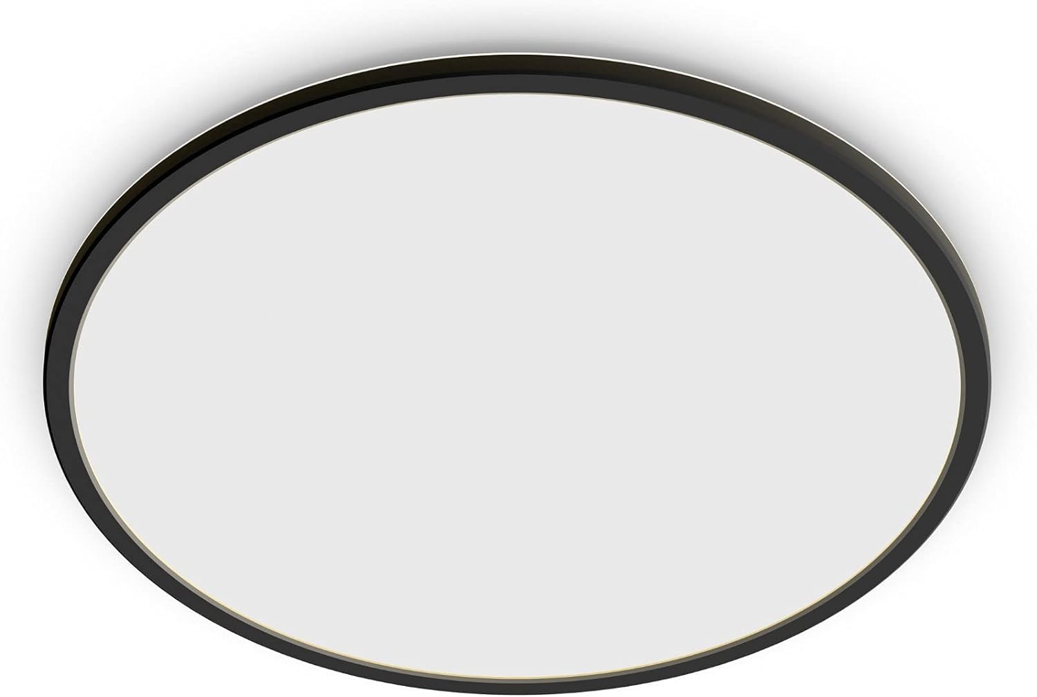 Philips LED SceneSwitch Deckenleuchte (22 W), 3 Helligkeitsstufen, warmweißes Licht, energiesparende Raumbeleuchtung mit EyeComfort, schwarz, 43cm