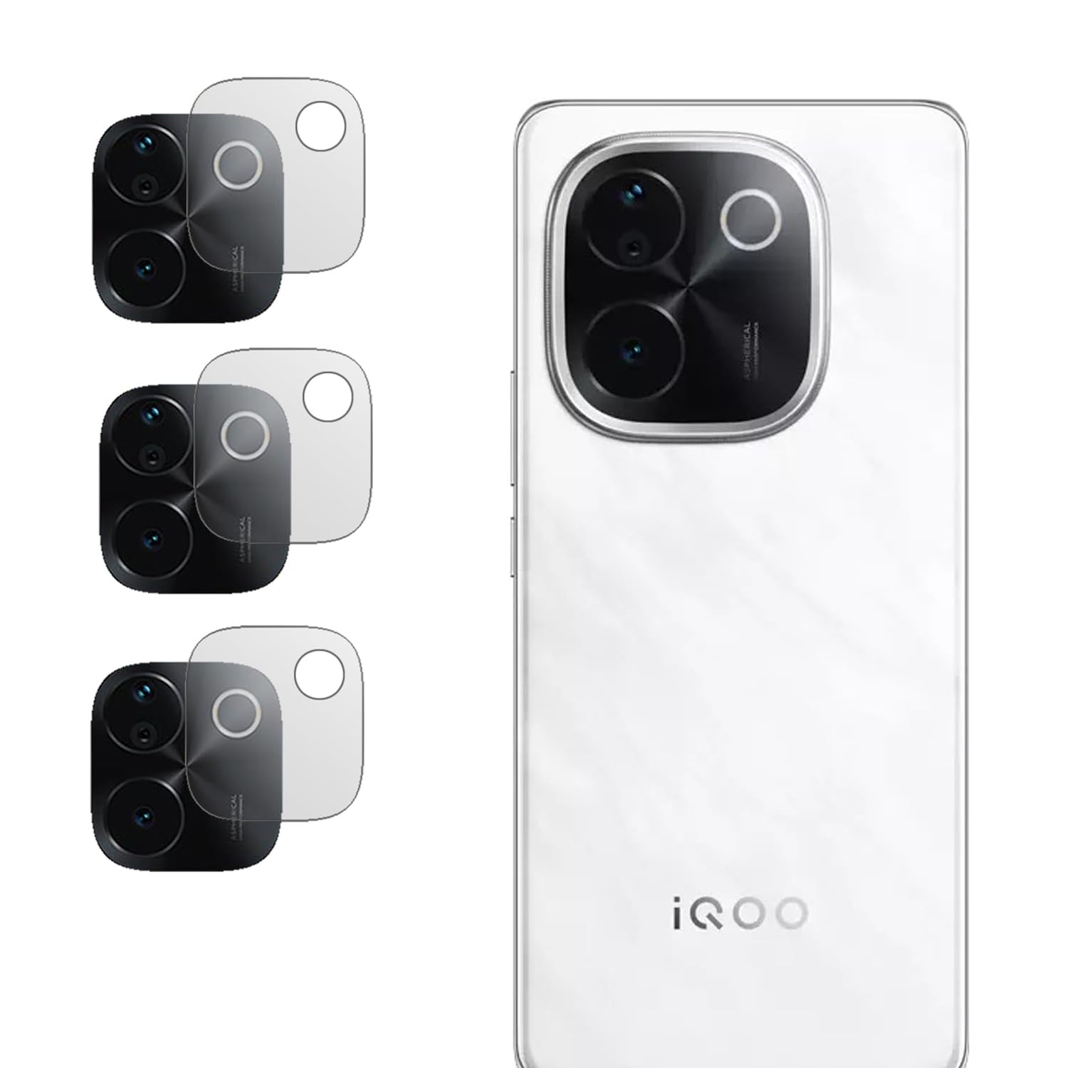 DAMDAM VIVO iQOO Z9s Pro 5G Back Camera Lens Protector Compatible For VIVO iQOO Z9s Pro 5G (Not a Tempered Glass) (Pack of 3) (B0DFLYFQ7D) Amazon Price History, Amazon Price Tracker