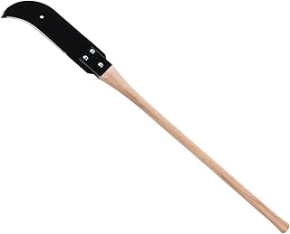 Council Tool 16 Inch Double Edge Ditch Blank Blade, 40 Inch Wooden Handle
