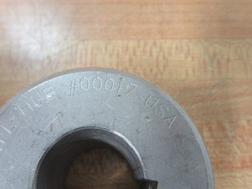 Lovejoy 00017 Sier-Bath Nylfex Nylon Sleeve Gear Coupling Hub, Inch, 1" Bore, 680 in-lbs Nominal Torque, 0.25" x 0.125" Keyway