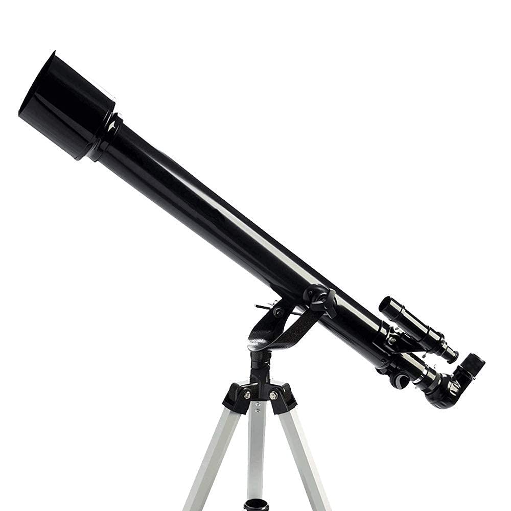 Telescopio AZ Telescopio rifrattore astronomico con treppiede e 2 oculari Telescopio astronomico per Bambini e Adulti