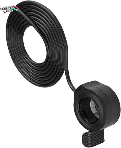 Miniatura 9 de Control de velocidad del acelerador de pulgar, 0.866 in, 7/8 pulgadas, conjunto universal de control de velocidad del acelerador de pulgar, 24 V, 36