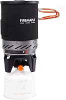 Fire-Maple Fixed Star 1 Backpacking Stove System: 1L Portable Propane Pot Burner for Hiking, Camping, Trekking & Emergency Cooking