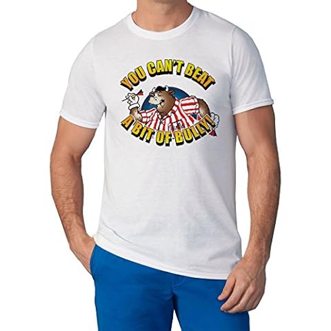 Can't Beat A Bit of Bully T-Shirt (Bullseye) White Cover
