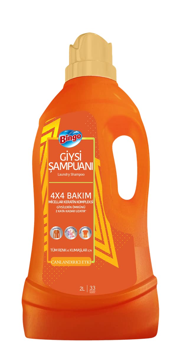Bingo Giysi Şampuanı Canlandırıcı Etki 2 L