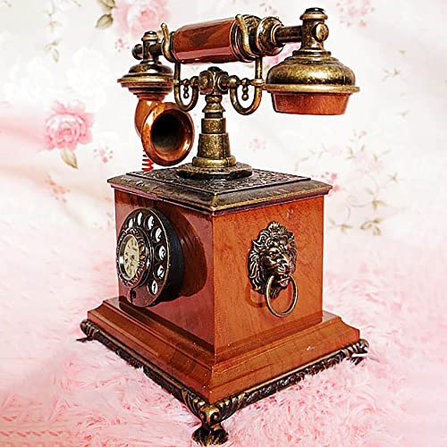 Modèle de téléphone décoratif rétro grand format pour meuble salon - 5