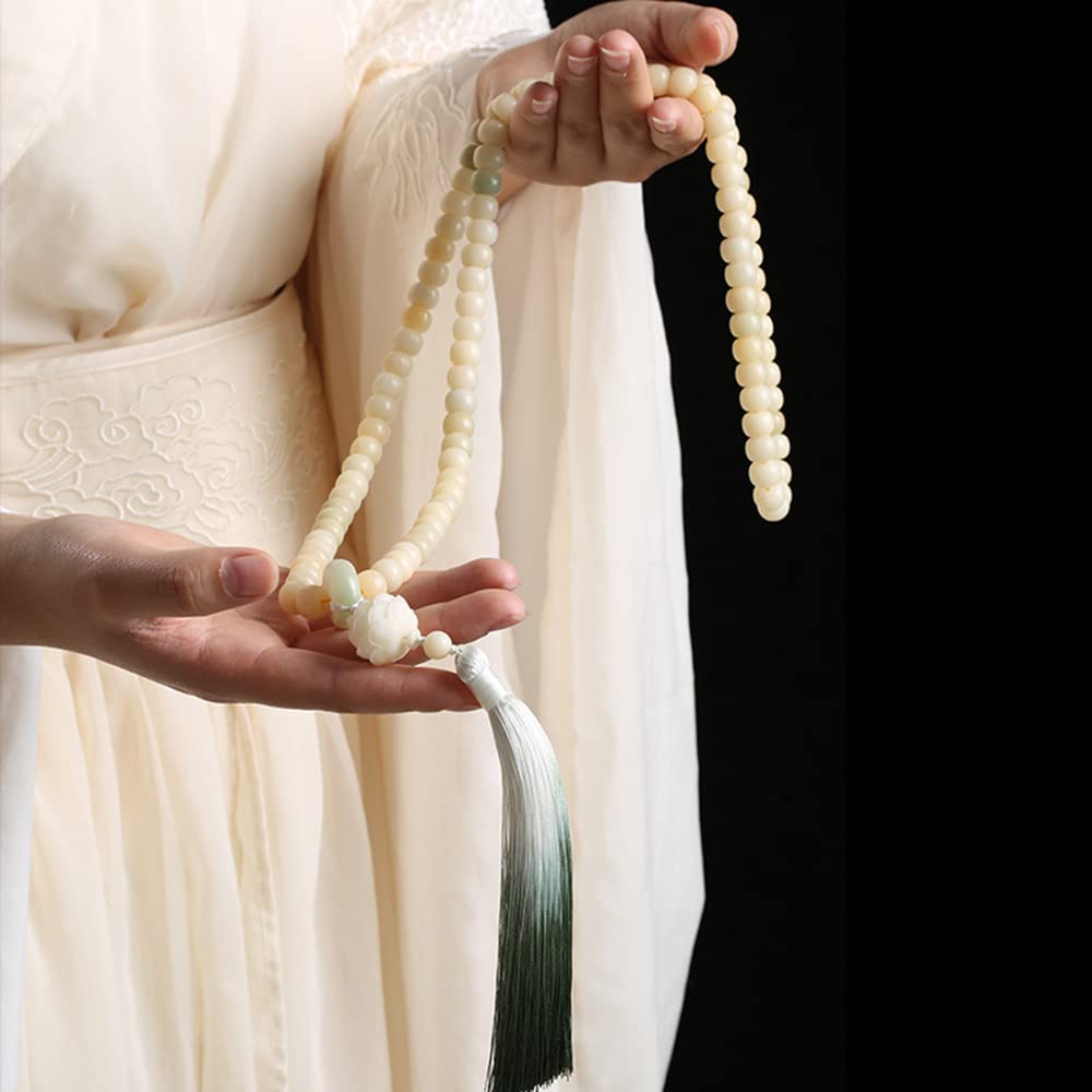 Yoga Meditazione 108 Braccialetti con Perline Naturali Bodhi